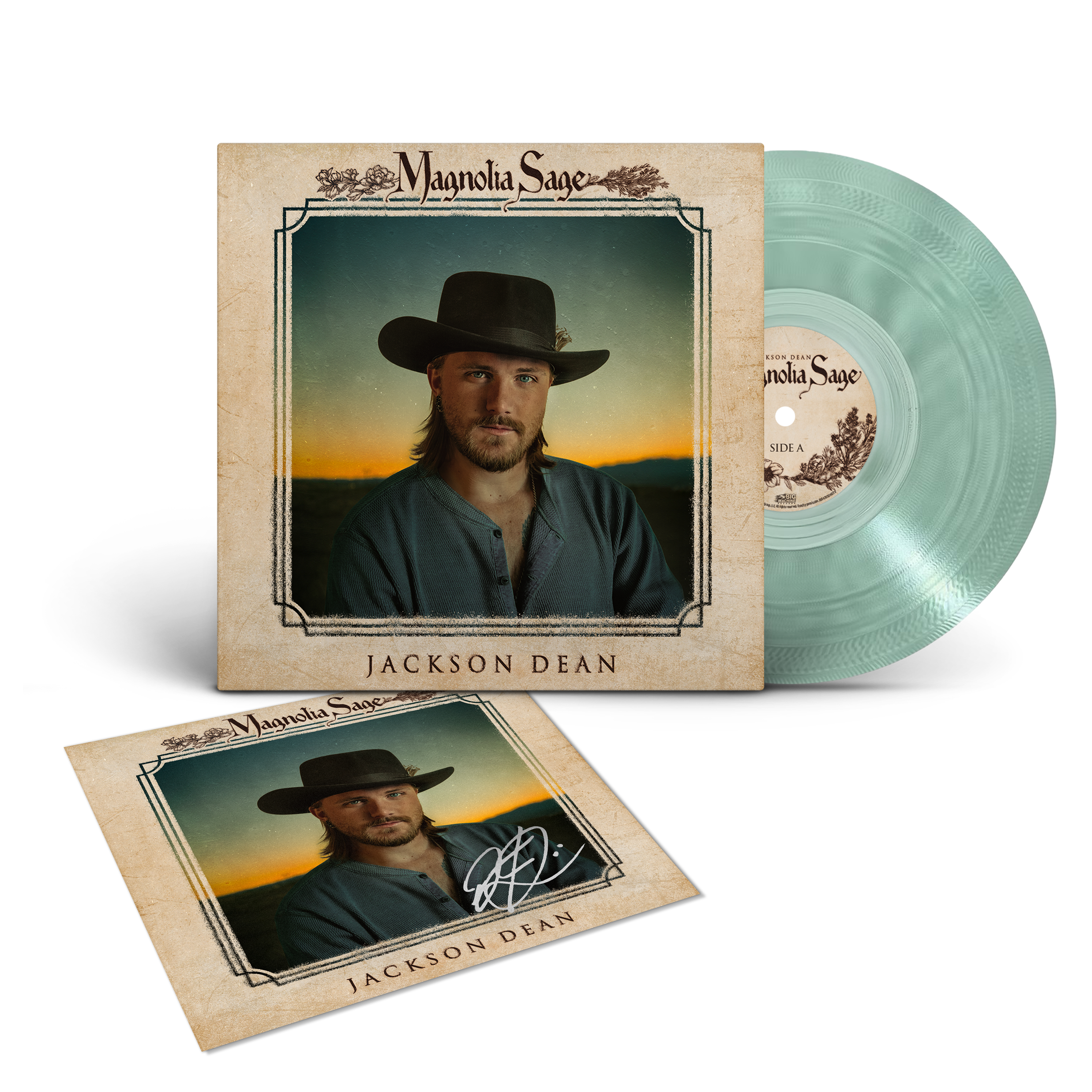 Magnolia Sage International Colour Vinyl with Signed Print